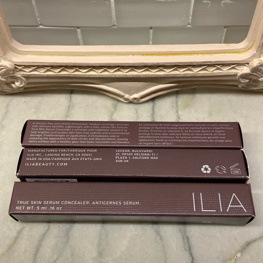 ILIA True Skin Serum Concealer in 10 Various Shades Vegan NWT - Picture 4 of 17